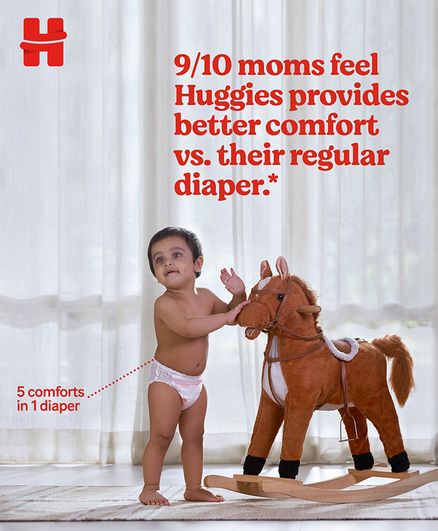 Huggies Complete Comfort Wonder Pants Baby Diaper Pants